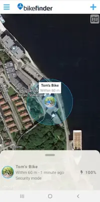 BikeFinder android App screenshot 3