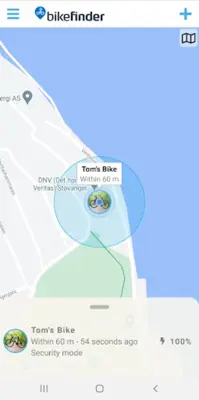 BikeFinder android App screenshot 4