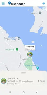 BikeFinder android App screenshot 5
